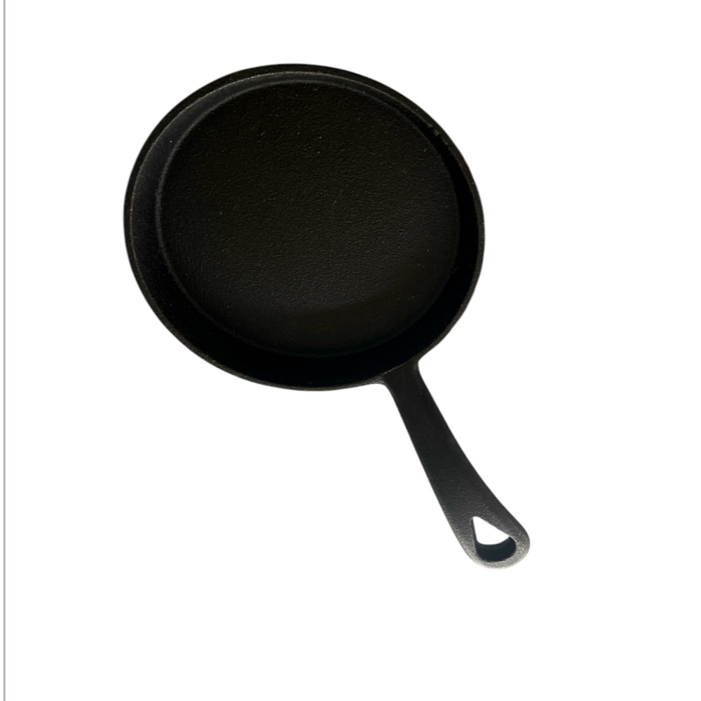 5 Inch Mini Cast Iron Skillet Small Fry Pan Kitchen Cooking Decor